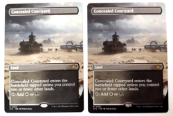 2x Concealed Courtyard (Borderless) - Outlaws of Thunder Junction - EN - R 0102 - Image 1