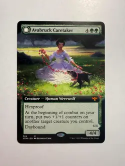 Avabruck Caretaker (Extended Art) 384 MTG Innistrad: Crimson Vow - Image 1