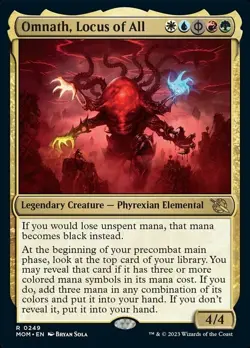 x1 Omnath, Locus of All R MTG March of the Machine M/NM, English edh - Image 1