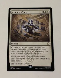 MTG Avatar's Wrath - Avatar: The Last Airbender LP - Image 1