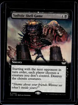 Sadistic Shell Game - 53 - DSC - NM - MTG Magic the Gathering - Image 1