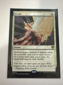 Erode - Secrets of Strixhaven Commander Magic the Gathering - Image 1