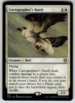 Cartographer's Hawk Normal R Starter Commander Decks 10 NM - Image 1
