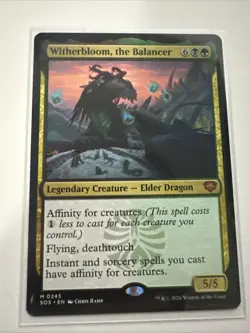 x1 Witherbloom, the Balancer M MTG Secrets of Strixhaven M/NM, English - Image 1