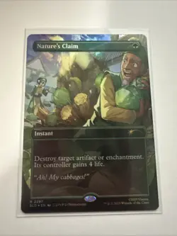 Nature's Claim (Rainbow Foil) 2297 Secret Lair Drop Series NM EN - Image 1