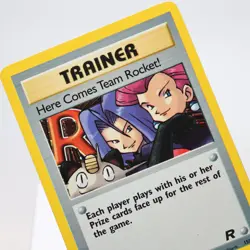 Pokemon TCG - Here Comes Team Rocket! 15/82 Team Rocket Holo Rare WOTC - EXC/NM - Image 1