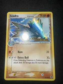 2006 | Pokemon TCG (SEADRA 37/101 NM | REVERSE HOLO) Card CCG EX Dragon Frontier - Image 3