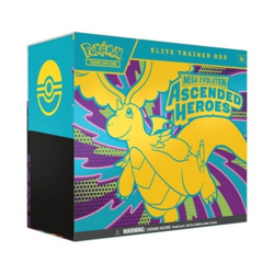 Pokemon Mega Evolution Ascended Heroes Elite Trainer Box Dragonite Zekrom - Image 1