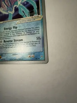 Pokemon TCG Suicune EX World Championship 2004 Regular 94/95 100 HP - Image 2