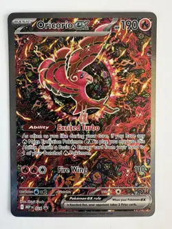 Pokemon Oricorio ex 024 Full Art Holo NM/Mint Mega Evolutions Promo - Image 1