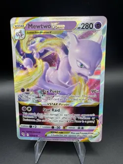 Mewtwo VSTAR 031/078 Pokemon Go TCG Sword & Shield Ultra Rare Pack Fresh - NM - Image 1