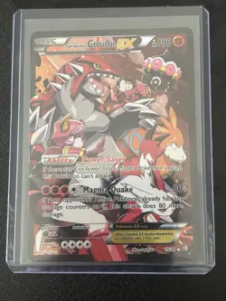 Pokemon TCG Team Magma's Groudon EX 15/34 Double Crisis Holo (MP) - Image 1