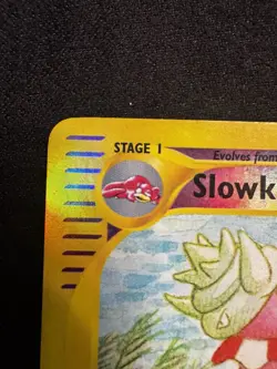 Pokemon Slowking Rare Reverse Holo Aquapolis 034/147 Stage 1 80 HP Aya Kusube - Image 3
