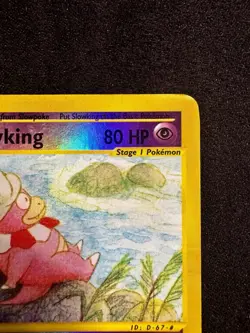 Pokemon Slowking Rare Reverse Holo Aquapolis 034/147 Stage 1 80 HP Aya Kusube - Image 4