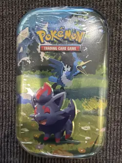 Pokemon Ascended Heroes Mini Tin Zorua and Cramorant Factory Sealed in Hand - Image 1