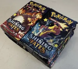 POKEMON 36 SHINING FATES FACTORY SEALED BOOSTER PACKS = BOOSTER BOX - Image 1