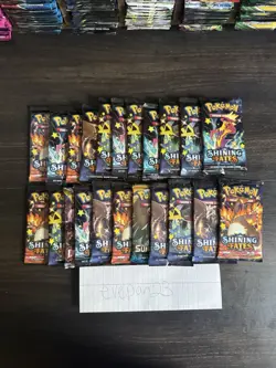 Pokemon TCG Shining Fates Booster Packs ( 20 ) - Image 1