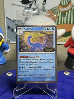 Pokemon TCG aurorus 024/088 Perfect Order Stamped Holo Promo NM Sealed - Image 1