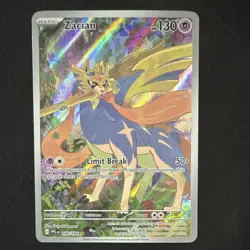 The Pokemon Company Zacian 100/094 Phantasmal Flames Illustration Rare Holo - Image 1