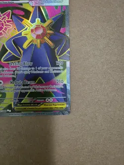 Mega Starmie EX 102/088 Full Art Ultra Rare Pokemon TCG: Perfect Order Holo - Image 4