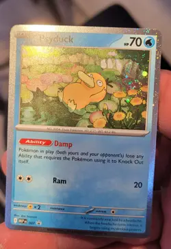 Pokemon Psyduck 007 Cosmos Holo Promo NM - Image 4