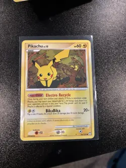 Pokemon Pikachu DP Black Star Promos 94/123 60 HP Basic 2007 Regular - Image 1