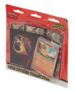 Pokemon Mega Evolution Ascended Heroes Tech Sticker Collection Blister 1 Random - Image 2