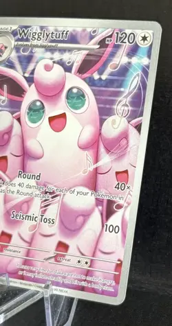 Pokemon Wigglytuff #105 - Phantasmal Flames - Illustration Rare - Image 3