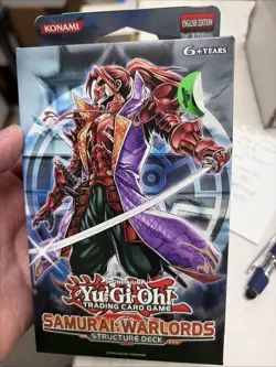 Yugioh Samurai Warlords Structure Deck 1st Edition NEW/SEALED - Image 1