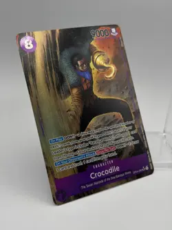One Piece Crocodile Alt Art OP04-060 SR Kingdoms of Intrigue Foil NM ENGLISH - Image 2