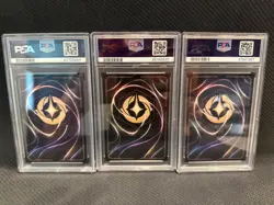 Disney Lorcana Set 2023 Disney100 Promos Holo 3 PSA 10/3 PSA 9 (6 together) - Image 3