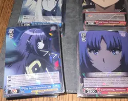 Weiss Schwarz The Eminence In Shadow Playset 4 X RR, R, C, U, CR, TD - Image 3