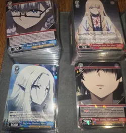 Weiss Schwarz The Eminence In Shadow Playset 4 X RR, R, C, U, CR, TD - Image 4