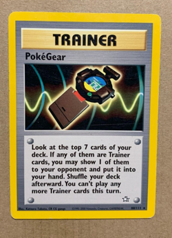 PokeGear 88/111 Neo Genesis - Rare Pokemon Card - LP - Image 1