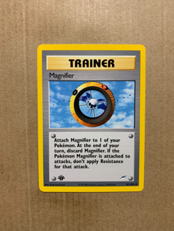 1st Edition Magnifier 101/105 Neo Destiny - Uncommon Pokemon Card - NM/Mint - Image 1