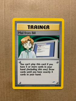 Mail from Bill 105/105 Neo Destiny - Common Pokemon Card - NM/Mint - Image 1