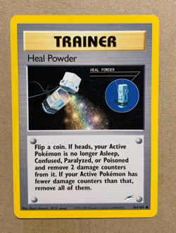 Heal Powder 104/105 Neo Destiny - Common Pokemon Card - NM/Mint - Image 1