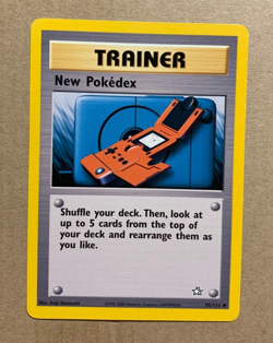 New Pokedex 95/111 Neo Genesis - Uncommon Pokemon Card - NM/Mint - Image 1