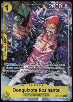 Donquixote Rosinante (Illustration Box Vol.6) R One Piece Promotion Cards OP12-1 - Image 1