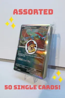 Pokemon TCG Lot of 50 Cards! Holos Guaranteed!! [NO DUPLICATES!!] - Image 1