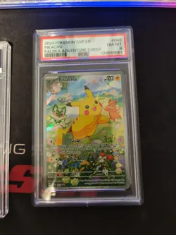 2024 Pikachu 088 Sv: Scarlet & Violet Promo Cards Holo Pokemon PSA 8 - Image 1