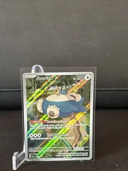 Pokemon TCG Snorlax 051 SV Scarlet & Violet 151 Promo Card Holo Mint Condition - Image 1