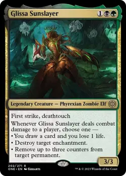 Glissa Sunslayer - ONE 202 - NM - MTG Magic - Image 1