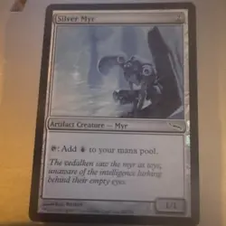 Silver Myr Mirrodin Foil - Image 1