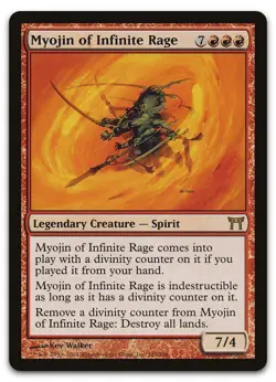 Myojin of Infinite Rage #181 (LP) Champions of Kamigawa CHK Magic MTG - Image 1