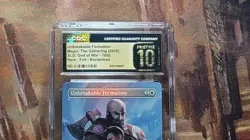 MTG Unbreakable Formation Foil #7052 SLD God of War: Norse CGC Pristine 10 - Image 2