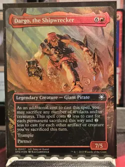 Dargo, the Shipwrecker (Borderless) Special Guests Foil - Image 1
