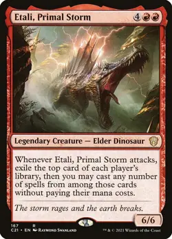 1x Etali, Primal Storm NM Eng MTG - Commander 2021 - Image 1