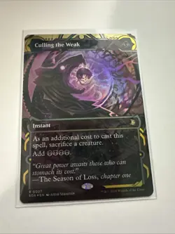 x1 Culling the Weak - Foil R MTG Secrets of Strixhaven: Mystical Archive M/NM, E - Image 1