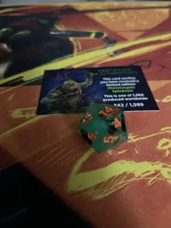 Ninja Turtles Michelangelo Spindown D20 Legendary Limited Edition - TMNT MTG - Image 4